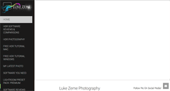 Desktop Screenshot of lukezeme.com